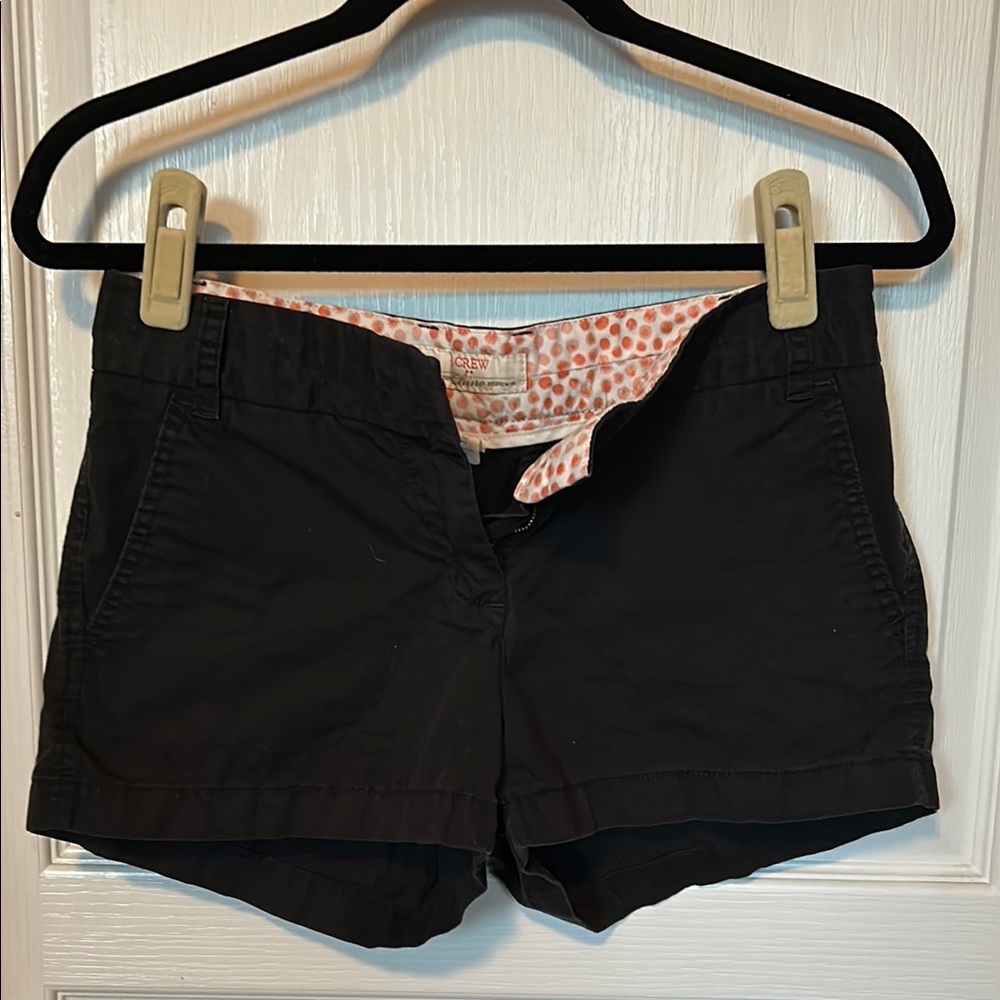 J. Crew 4-pocket chino shorts sz 2